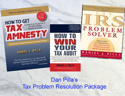 Dan Pilla Tax Problem Resolution Package