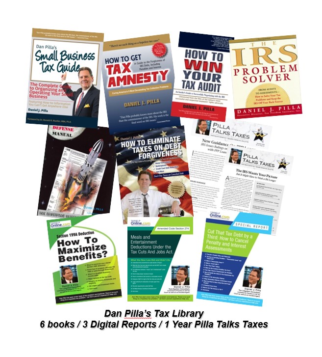 Dan Pilla tax books